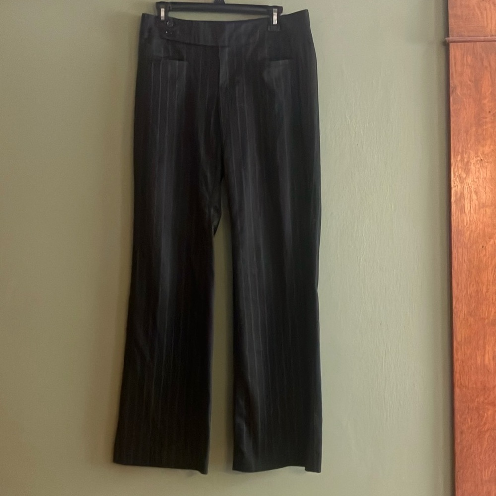 Club Monaco early 2000s low rise pinstripe pants size 4